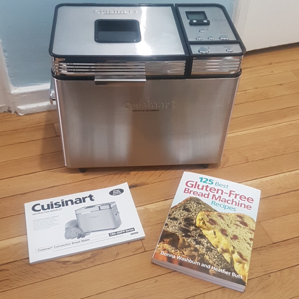 Cuisinart convection bread maker (gluten free)